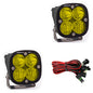 ~(5 lbs. 12X12X10)~ LED Light Pods Amber Lens Driving Combo Pattern Pair Squadron Pro Series Baja Designs