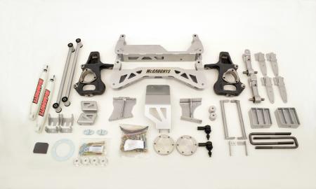 ~(186.4 lbs. 46X22X13)~ 7 in LIFT KIT W/ REAR SHOCKS (4WD) 1/2 TON GM TRUCK 2014