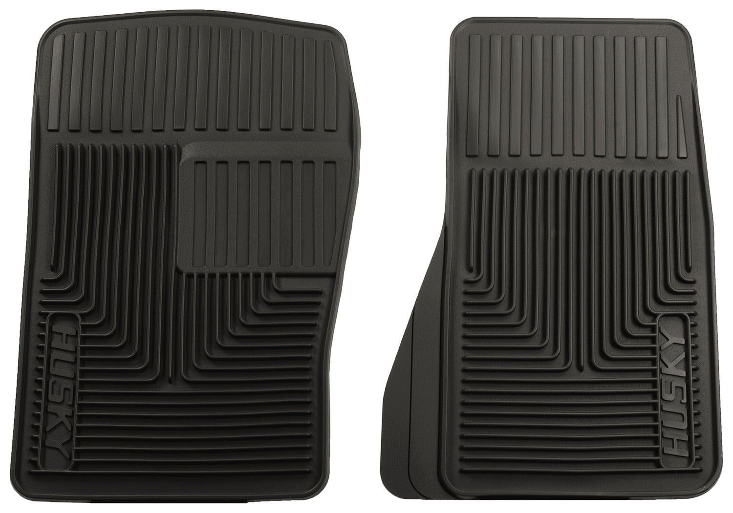 ~(9.6 lbs. 36X21X2)~ Heavy Duty Floor MatsFront Floor MatsTPE - Thermoplastic ElastomerBlack