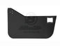 ~(40 lbs. 37X29X4)~ HighRock 4x4 Element Doors Enclosure Panels; Front Black Jeep 07-17 Wrangler 2-Dr/4-Dr; Front doors only