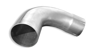 ~(5 lbs. 26X9X9)~ Exhaust Pipe PERFORMANCE DIESEL EXHAUST PART-4in. ALUMINIZED PERFORMANCE ELBOW-4in. OD X 4in.