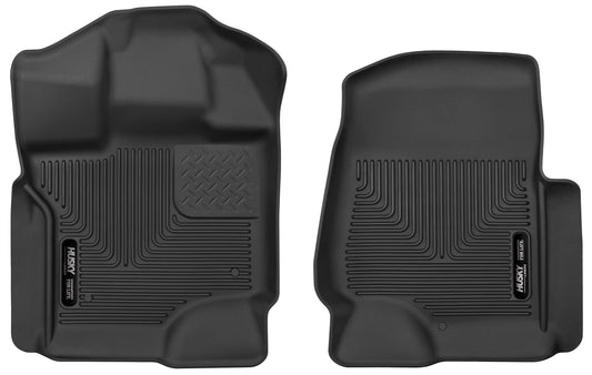 ~(9.8 lbs. 33X24X3)~ X-act Contour SeriesFront Floor LinersTPE - Thermoplastic ElastomerBlack