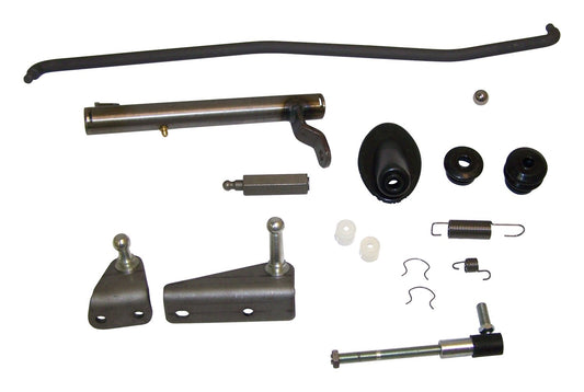 ~(5 lbs. 21X5X4)~ CrownVintage Jeep Clutch Linkage Kit - BlackSilver