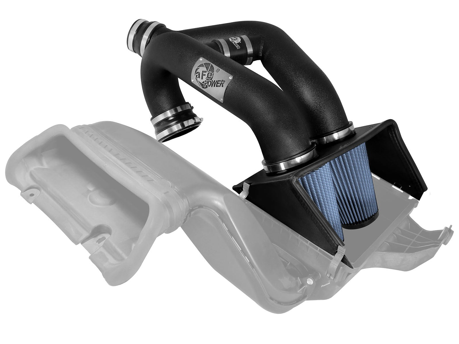 ~(14 lbs. 24X16X12)~ Magnum FORCE Stage-2 Cold Air Intake System w/ Pro 5R Media Ford F-150 15-17 V6-2.7L/ 15-16 V6-3.5L (tt)