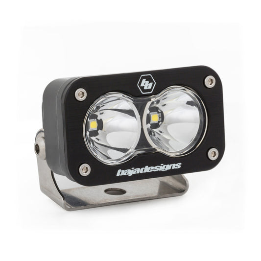 ~(2 lbs. 6X6X6)~ LED Work Light Clear Lens Work/Scene Pattern Each S2 Sport Baja Designs