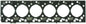 ~(2.4 lbs. 37X11X0)~ Cylinder Head Gasket Standard Head Gasket Cummins QSB B Series of Engines for Dodge Truck