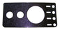 ~(0.3 lbs. 17X8X0)~ CrownVintage Jeep Dash Overlay Panel - Black
