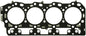~(1 lbs. 24X10X0)~ Cylinder Head Gasket (Left) General Motors Truck Duramax Izuzu Engine 6.6L 2001-2009 1.05MM Grade C