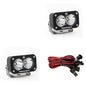 ~(4 lbs. 6X6X6)~ LED Work Light Clear Lens Work/Scene Pattern Pair S2 Sport Baja Designs