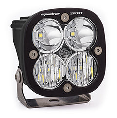 ~(4 lbs. 12X10X8)~ LED Light Pod Driving/Combo Pattern Clear Black Squadron Sport Baja Designs