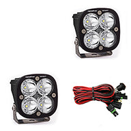 ~(5 lbs. 10X10X8)~ LED Light Pods Clear Lens Work/Scene Pair Squadron Sport Baja Designs