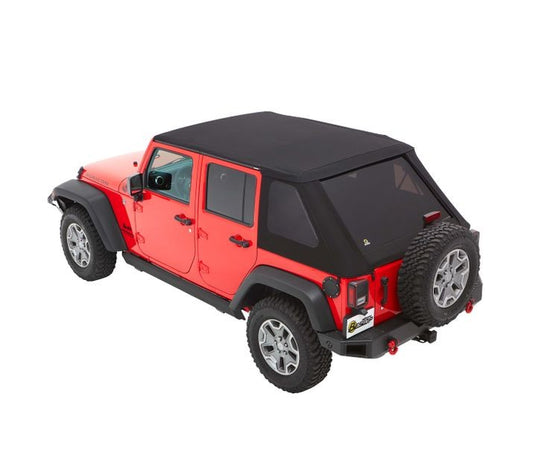 ~(57 lbs. 60X27X7)~ Trektop NX Plus Black Diamond Jeep 07-17 Wrangler Unlimited 4-Door