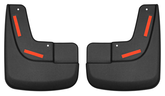 ~(2 lbs. 19X11X3)~ Custom Mud GuardsFront Mud GuardsTPO - Thermoplastic OlefinBlack