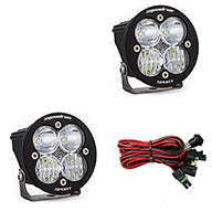 ~(5 lbs. 10X10X8)~ LED Light Pods Clear Lens Driving/Combo Pair Squadron R Sport Baja Designs