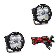 ~(5 lbs. 10X10X8)~ LED Light Pods Clear Lens Driving/Combo Pair Squadron R Pro Baja Designs