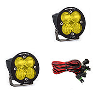 ~(5 lbs. 10X10X10)~ LED Light Pods Amber Lens Driving/Combo Pair Squadron R Pro Baja Designs