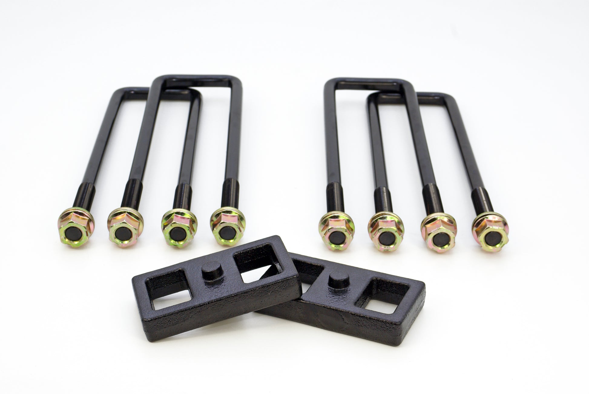 RLS - 1   Rear Block Kit for use with Factory Top Overloads Fits Chevrolet GMC 2500 3500HD 2011-2018