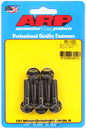 ~(0.2 lbs. 6X4X0)~ M8 x 1.25 x 30 hex black oxide bolts