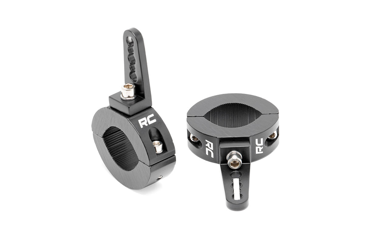 ~(1.5 lbs. 8X7X1)~ Universal LED Light Mounting Clamps (1.65 - 2.0in)