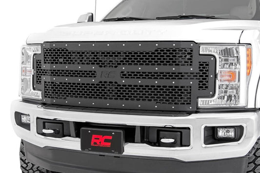 ~(28.8 lbs. 52X16X13)~ Ford Mesh Grille (17-19 Super Duty)