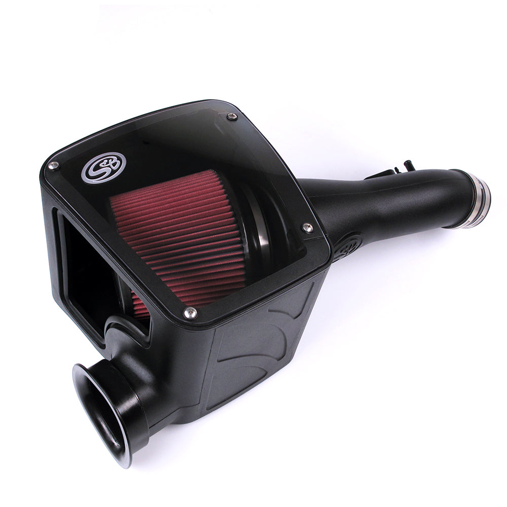 ~(15.4 lbs. 24X15X14)~ Cold Air Intake For 07-20 Toyota Tundra V8 5.7L Oiled Cotton Cleanable Red S B