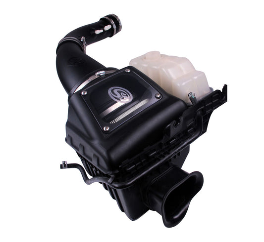 ~(14 lbs. 26X17X15)~ Cold Air Intake For 10-16 Ford F150 V8-6.2L Raptor Dry Dry Extendable White S B