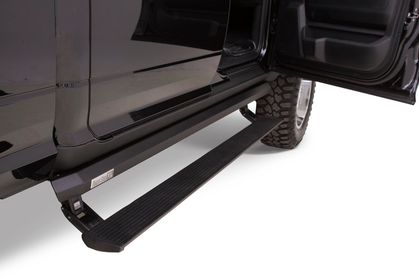 ~(113 lbs. 86X13X12)~ PowerStep XL  Black Plug N Play System - includes OEM style illumination - Crew Cab Only
