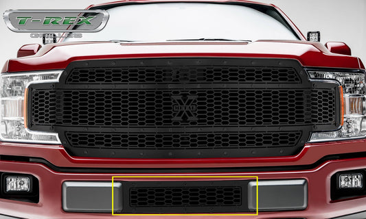 Stealth Laser X Bumper Grille Black Mild Steel 1 Pc Overlay