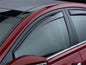 ~(3 lbs. 47X13X2)~ Dark Smoke Front Side Window Deflectors BMW 3-Series 2006 - 2012