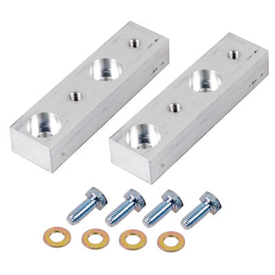 ~(1.7 lbs. 9X5X1)~ JK Rear Sway Bar Drop Bracket Kit Billet Alum 1.0 Inch Drop 07-18 Wrangler JK/JKU