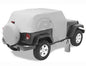~(10 lbs. 20X10X10)~ All-weather Trail Cover Charcoal/Gray Jeep 07-17 Wrangler 2-Door