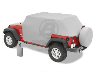 ~(12 lbs. 20X10X10)~ All-weather Trail Cover Charcoal/Gray Jeep 07-17 Wrangler Unlimited