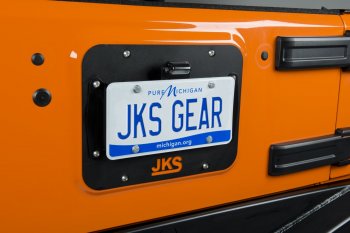 ~(4 lbs. 17X12X2)~ 07-14 JK License Plate Relocation Kit