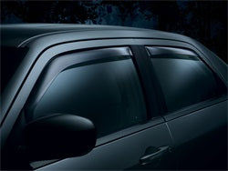 ~(5 lbs. 47X13X2)~ Dark Smoke FrontANDRear Side Window Deflectors Toyota 4Runner 2010 - 2014