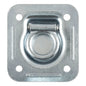 ~(1.1 lbs. 7X2X2)~ 1-1/2IN x 1-1/2IN Recessed Tie-Down Ring (5000 lbs. Clear Zinc)