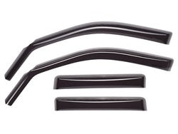 ~(4 lbs. 47X13X2)~ Dark Smoke FrontANDRear Side Window Deflectors Chevrolet Suburban 2015 +