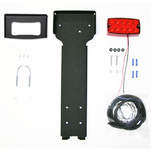 ***Discontinued***YEAR:ALL  THIRD BRAKE LIGHT( FITS ORF TIRE CARRIERS ONLY)  WRINKLE BLACK FINISH