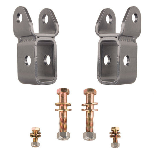 ~(2 lbs. 7X5X5)~ JL Front Lower Shock Extension Brackets 18+ Wrangler JL/JLU