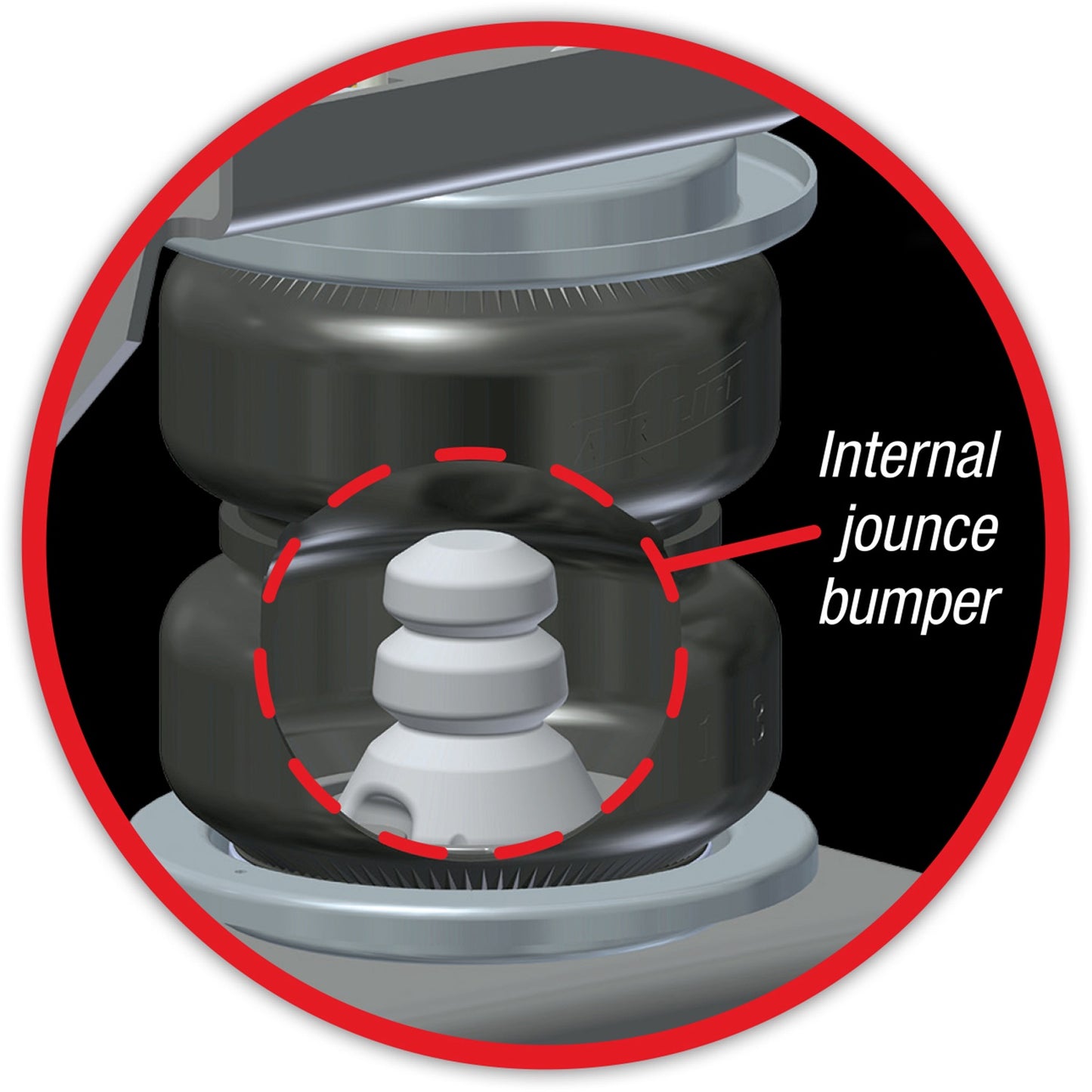 ~(33 lbs. 14X11X10)~ LoadLifter 5000 ULTIMATE with internal jounce bumper (04-14 F-150 4x4)