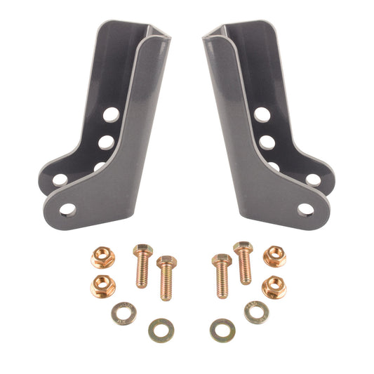 ~(8 lbs. 7X5X5)~ JL Rear Lower Shock Relocation Brackets 18+ Wrangler JL/JLU