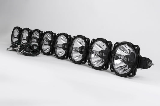 50  Pro6 Gravity  LED - 8-Light - Light Bar System - 160W Combo Beam - for 07-18 Jeep JK