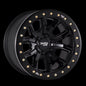 ~(46 lbs. 19X19X10)~ DT-1 (9303) MATTE BLACK 17X9 5-127 -38MM 78.1MM
