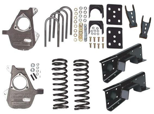 9957DT99X (99-00 CHEVY 5/7 in  17 in +RIMS X-CAB/QUAD)SPINDLESCOILSFLIPC-NOTCHSHACKLES