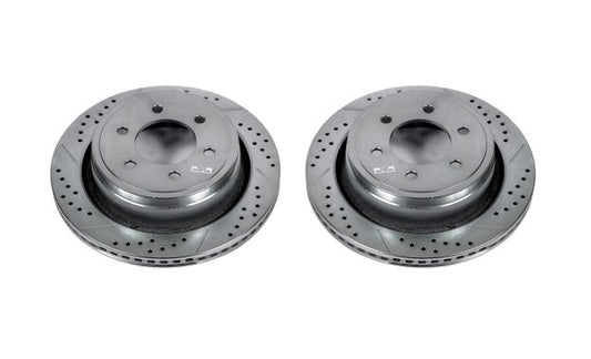 ~(50 lbs. 14X14X7)~ DRILLEDSLOTTED ROTOR PAIR