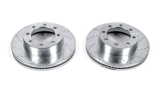 ~(60 lbs. 14X14X9)~ DRILLEDSLOTTED ROTOR PAIR