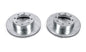 ~(60 lbs. 14X14X9)~ DRILLEDSLOTTED ROTOR PAIR