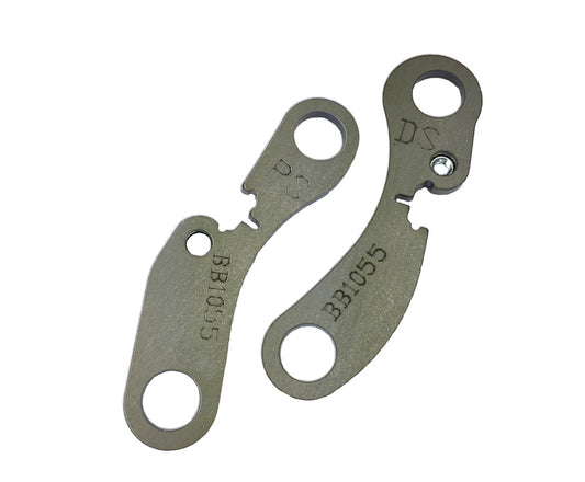 Artec 2007-2018 Jeep JK JKU JK 1 Ton Sterling ABS Mounting Plates (1999 - 2004 SuperDuty) (pair driver   passenger side) BB1055