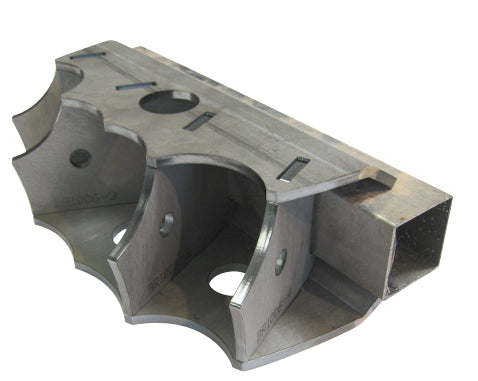 Artec All Products    Large 4-link Xmember Bracket  Tube Style Size: 2.0 in Square Tube BR1006