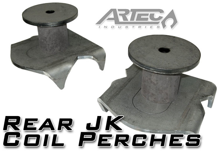 Artec 2007-2018 Jeep JK JKU Rear JK Coil Perches and retainers (pair): 3.5 in DIAMETER BR1136