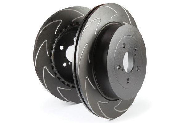 ~(30 lbs. 12X9X9)~ EBC VEE SLOT SPORT ROTOR KIT BSD V-Grooved Sport Street and Track Rotors Ideal for European sport compact cars fast imports and american muscle cars alike. EBCs BSD rotors feature a revolutionary new V-Groove pattern which improves heat